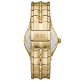 Diesel Vert Gents Three-Hand Date Gold-Tone Stainless Steel Watch