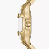 Diesel Vert Gents Three-Hand Date Gold-Tone Stainless Steel Watch