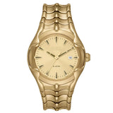 Diesel Vert Gents Three-Hand Date Gold-Tone Stainless Steel Watch