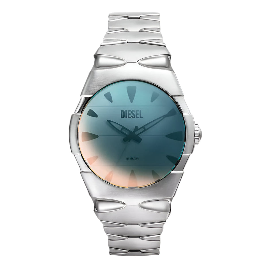 Diesel D-Sruptor Gents Three-Hand Stainless Steel Watch | Fashion Watches | Men | Mens | Mens Watches | new-season-2025 | Watch | Watches