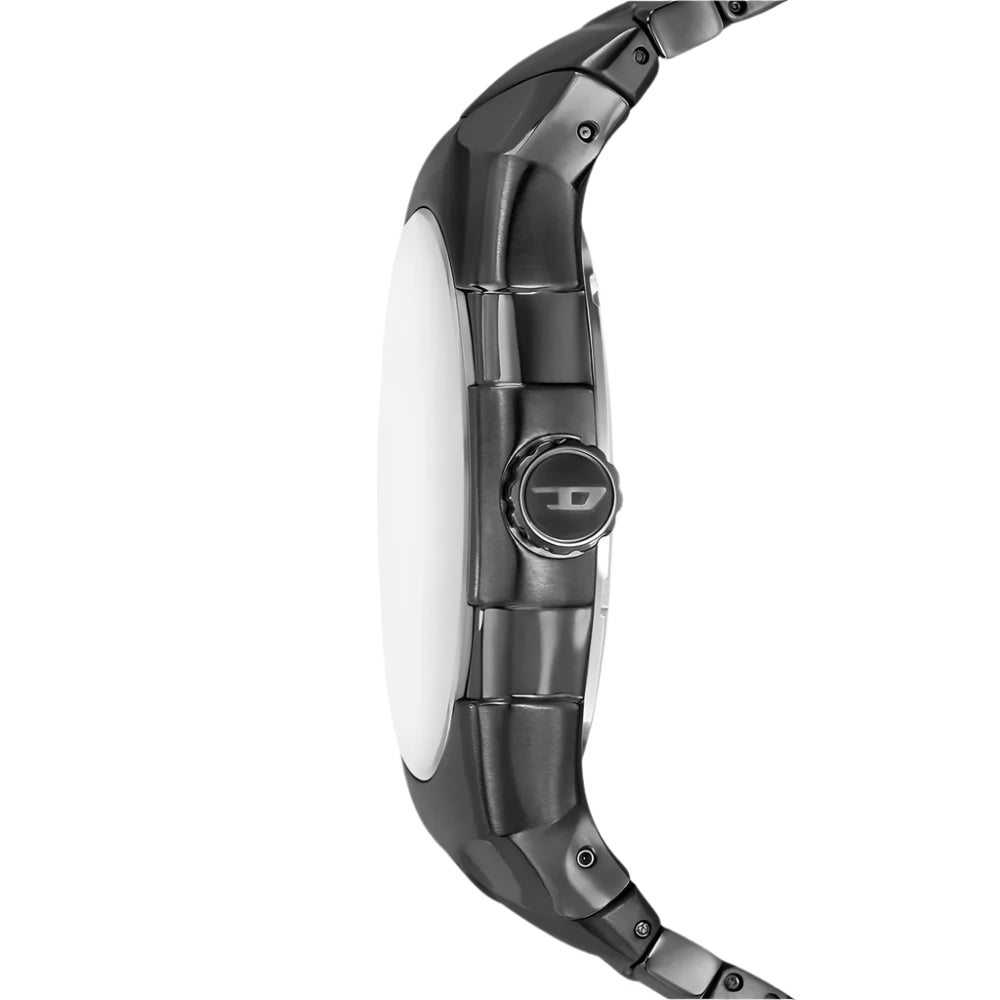 Diesel D-Sruptor Gents Silver Sunray Dial Three-Hand Black Stainless Steel Bracelet Watch | Fashion Watches | Men | Mens | Mens Watches | new-season-2025 | Watch | Watches Diesel D-Sruptor Gents Silver Sunray Dial Three-Hand Black Stainless Steel Bracelet Watch | Fashion Watches | Men | Mens | Mens Watches | new-season-2025 | Watch | Watches