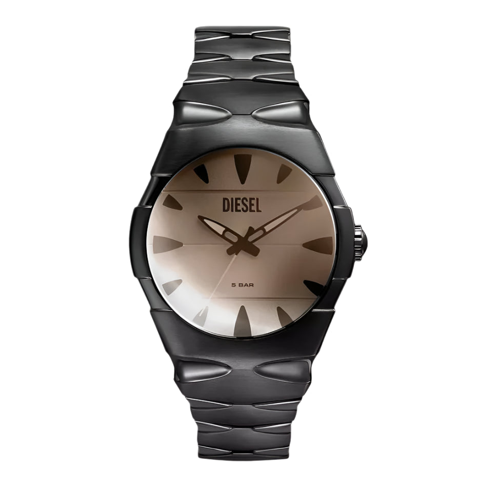 Diesel D-Sruptor Gents Silver Sunray Dial Three-Hand Black Stainless Steel Bracelet Watch | Fashion Watches | Men | Mens | Mens Watches | new-season-2025 | Watch | Watches Diesel D-Sruptor Gents Silver Sunray Dial Three-Hand Black Stainless Steel Bracelet Watch | Fashion Watches | Men | Mens | Mens Watches | new-season-2025 | Watch | Watches