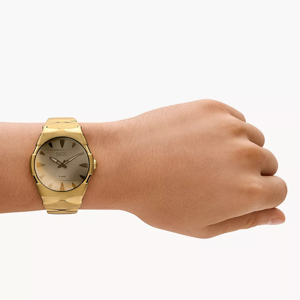 Diesel D-Sruptor Gents Three-Hand Gold-Tone Stainless Steel Watch | Fashion Watches | Men | Mens | Mens Watches | new-season-2025 | scat: Fashion Timepieces | Scat: New In Mens Watches | Watch | Watches Diesel D-Sruptor Gents Three-Hand Gold-Tone Stainless Steel Watch | Fashion Watches | Men | Mens | Mens Watches | new-season-2025 | scat: Fashion Timepieces | Scat: New In Mens Watches | Watch | Watches
