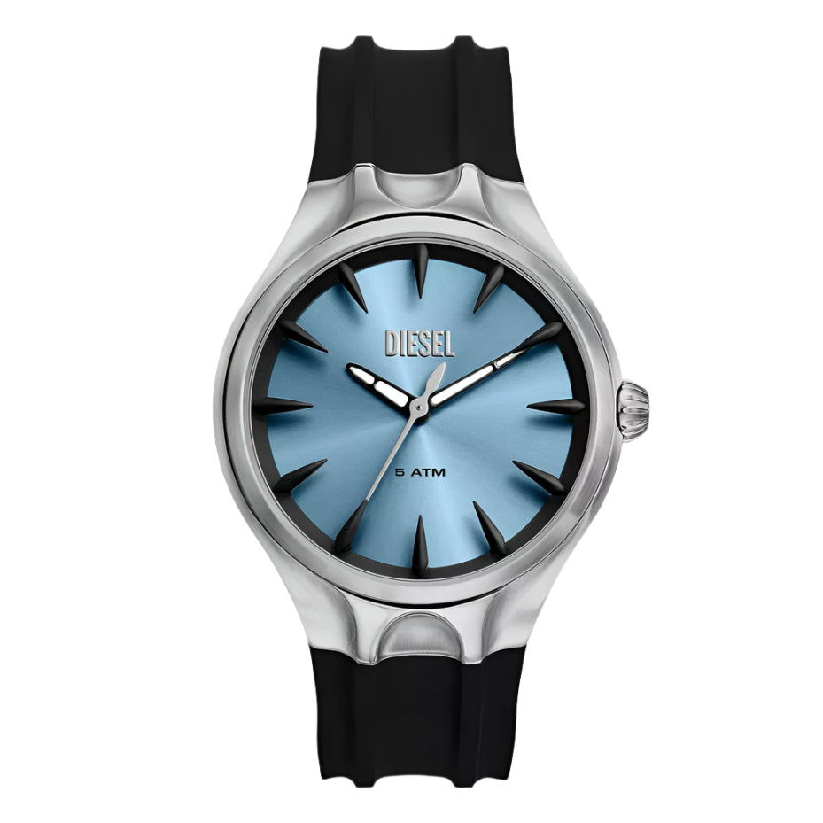 Diesel Streamline Gents Blue Dial Three-Hand Black Silicone Watch | Fashion Watches | Men | Mens | Mens Watches | new-season-2025 | Watch | Watches Diesel Streamline Gents Blue Dial Three-Hand Black Silicone Watch | Fashion Watches | Men | Mens | Mens Watches | new-season-2025 | Watch | Watches