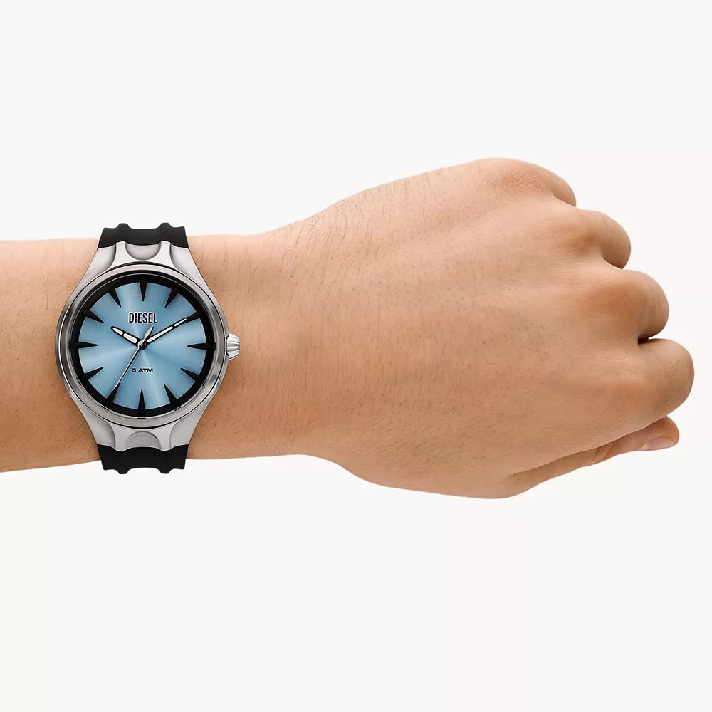 Diesel Streamline Gents Blue Dial Three-Hand Black Silicone Watch | Fashion Watches | Men | Mens | Mens Watches | new-season-2025 | Watch | Watches Diesel Streamline Gents Blue Dial Three-Hand Black Silicone Watch | Fashion Watches | Men | Mens | Mens Watches | new-season-2025 | Watch | Watches
