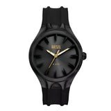Diesel D-Sruptor Streamline Gents Three-Hand Black Silicone Watch