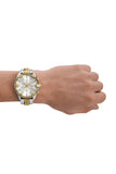 Diesel Spiked Men's Two-Tone Stainless Steel Watch