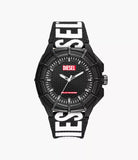 Diesel Framed Solar-Powered Black rPET Watch