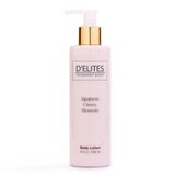 Front view of D'Elites Fragrant Body True Sensation Body Lotion in an 8 fl. oz. (236 ml).
