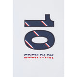 Eden Park Gents White Short-Sleeved Polo Shirt Xv Of France