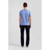 Eden Park Gents Plain Light Blue Short Sleeve T-Shirt