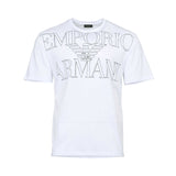 Emporio Armani Men's Black Logo T-Shirt