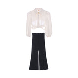 Elisabetta Franchi Kids Girl's White & Black Top & Trouser