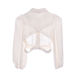 Elisabetta Franchi Kids Girl's White & Black Top & Trouser