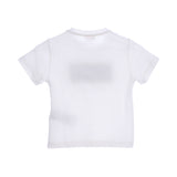 Elisabetta Franchi Kids White & Yellow Set T-Shirt & Trousers