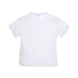 Elisabetta Franchi Kids Girl's White & Pink  Set T-Shirt & Trousers