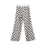 Elisabetta Franchi Kids Girl's Black & Beige Set of Shirt &Trousers