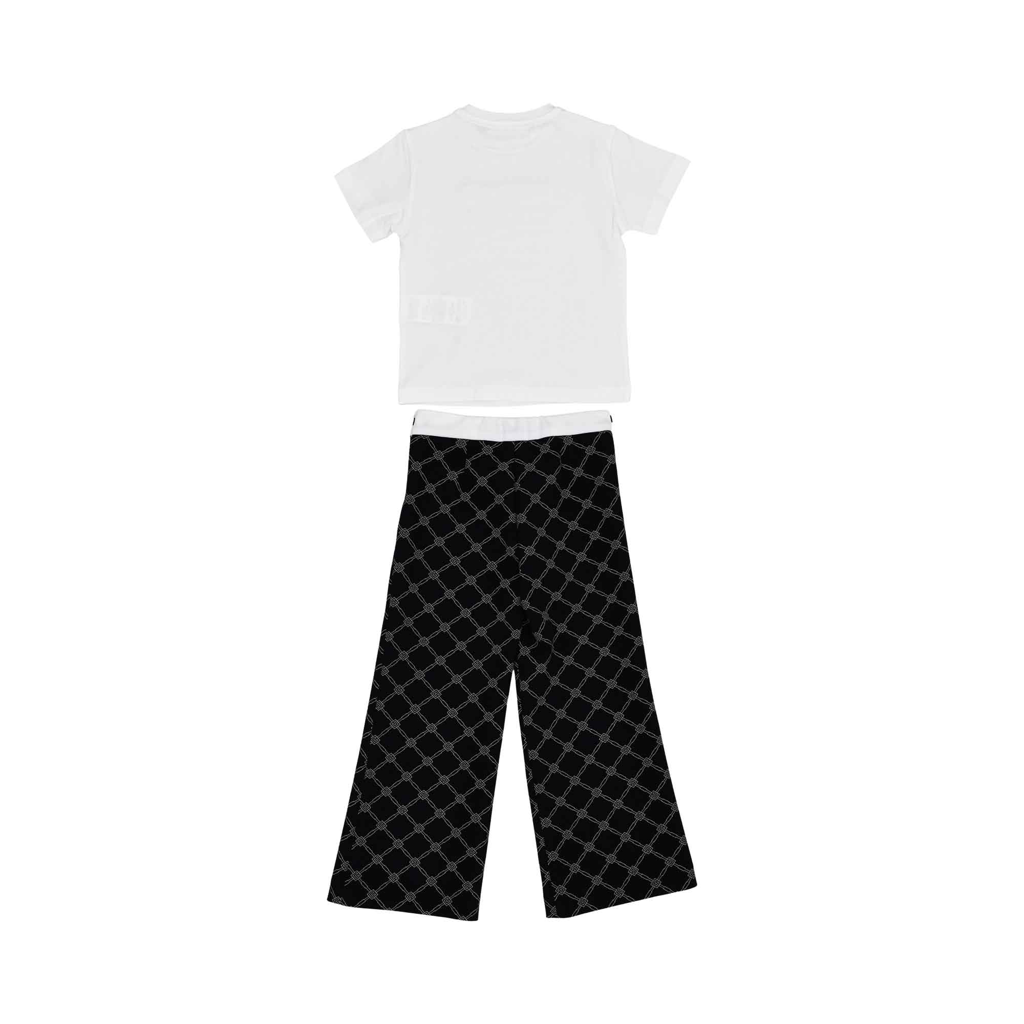 Elisabetta Franchi Kids Girl's Black & White Set Top & Trouser | GCC | Kids and Teens | Kids and Teens Girl Sets | Kids and Teens Sets | Kids Clothing | Kids Fashion | Kids Girls (3 YRS -16 YRS) | Kids Teen Collection | new-season-2025 | Sets Elisabetta Franchi Kids Girl's Black & White Set Top & Trouser | GCC | Kids and Teens | Kids and Teens Girl Sets | Kids and Teens Sets | Kids Clothing | Kids Fashion | Kids Girls (3 YRS -16 YRS) | Kids Teen Collection | new-season-2025 | Sets