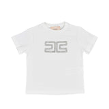 Elisabetta Franchi Kids Girl's Black & White Set Top & Trouser