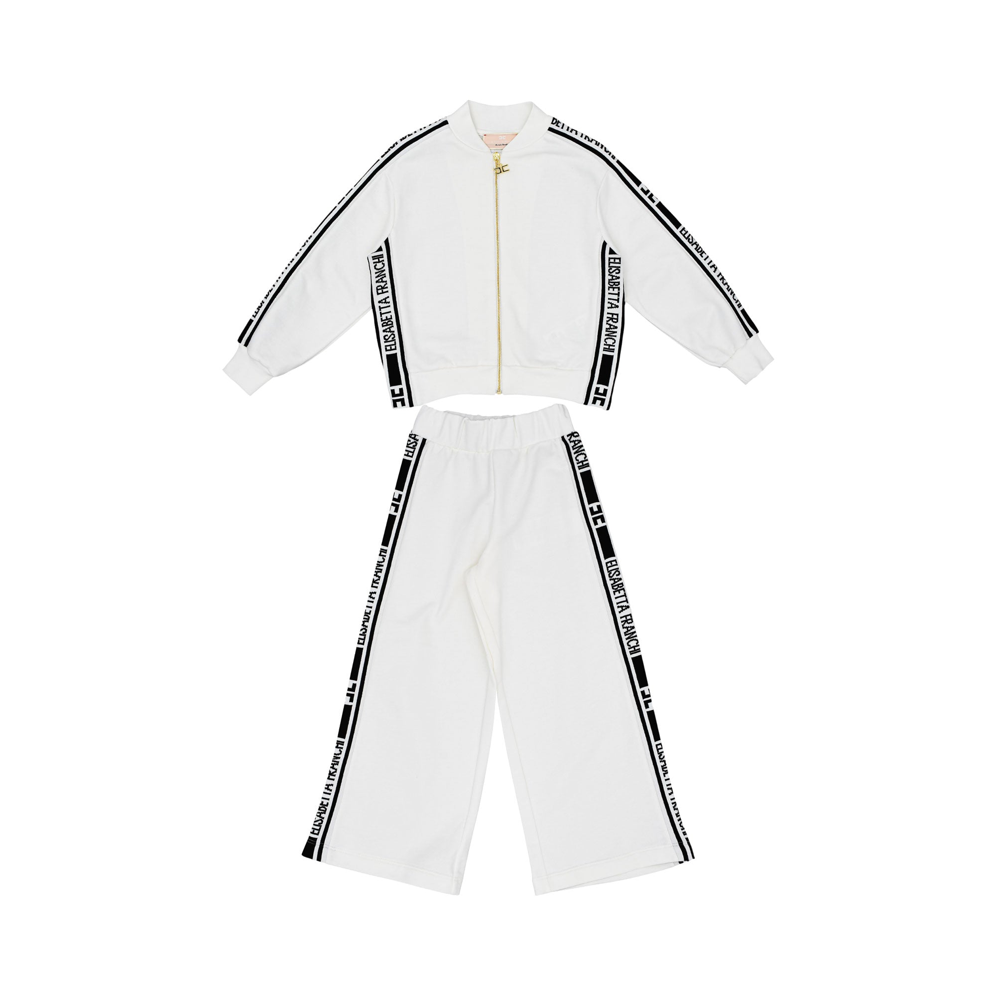 Elisabetta Franchi Kids Girl's Black & White Jogging Suit | GCC | Kids and Teens | Kids and Teens Girl Jogging Suits | Kids and Teens Jogging Suits | Kids Clothing | Kids Fashion | Kids Girls (3 YRS -16 YRS) | Kids Teen Collection Elisabetta Franchi Kids Girl's Black & White Jogging Suit | GCC | Kids and Teens | Kids and Teens Girl Jogging Suits | Kids and Teens Jogging Suits | Kids Clothing | Kids Fashion | Kids Girls (3 YRS -16 YRS) | Kids Teen Collection