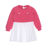Elisabetta Franchi Kids Baby Girl's Pink & White Dress