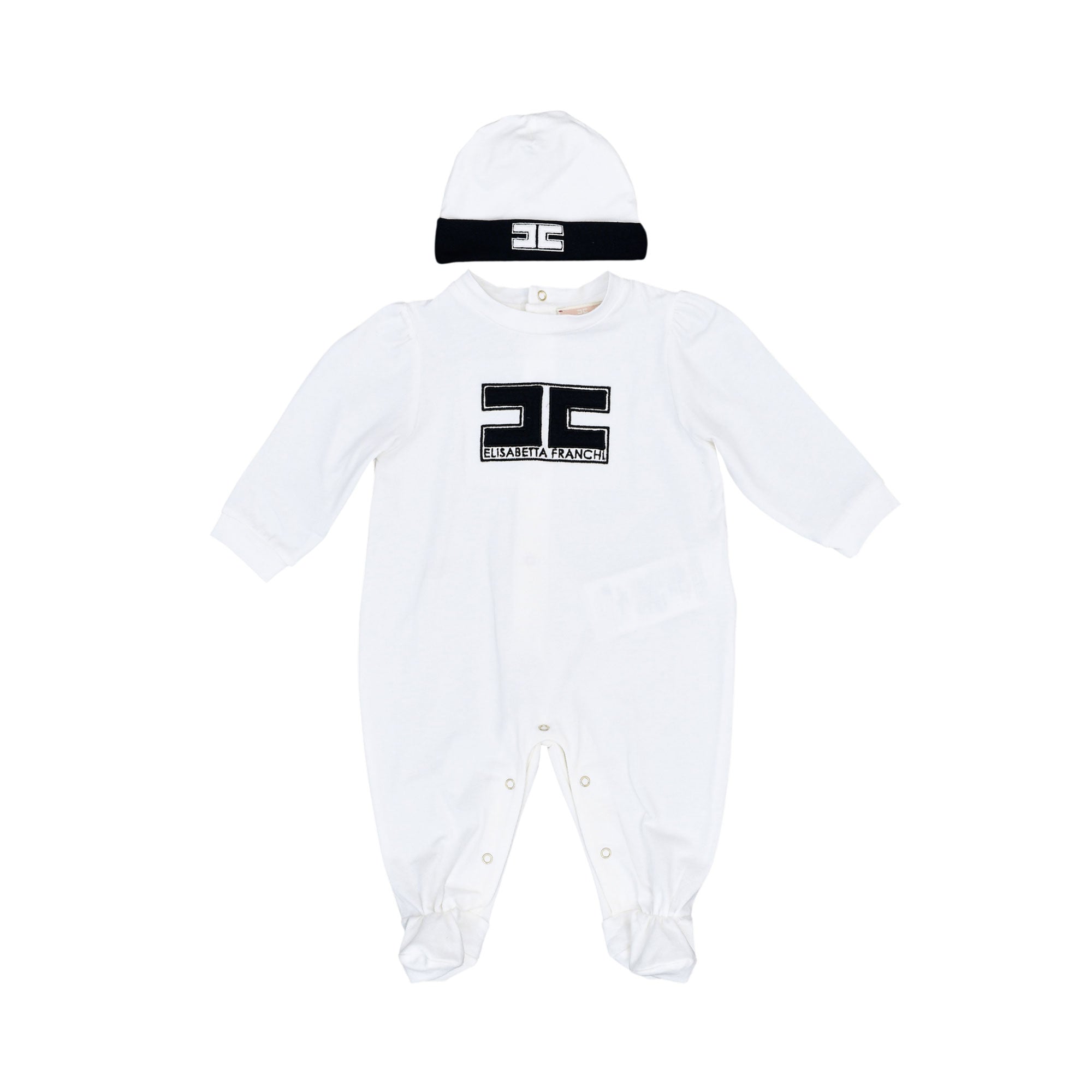 Elisabetta Franchi Baby Girl's Sleepsuit & Hat Set | GCC | New Born | New Born Babysuits | New Born Boy (0M - 9M) | New Born Boy Babysuits | New Born Girl (0M - 9M) | New Born Girl Babysuits Elisabetta Franchi Baby Girl's Sleepsuit & Hat Set | GCC | New Born | New Born Babysuits | New Born Boy (0M - 9M) | New Born Boy Babysuits | New Born Girl (0M - 9M) | New Born Girl Babysuits