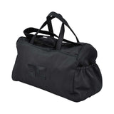 Elisabetta Franchi Kids New Born Black Duffle/Gym Bag with Embossed Logo