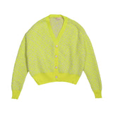 Elisabetta Franchi Kids Girl's Lime Cardigan