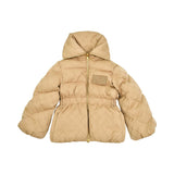 Elisabetta Franchi Kids Girl's Logo Quilted Puffer Jacket