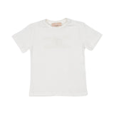 Elisabetta Franchi Kids Girl's White Logo T-Shirt