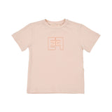 Elisabetta Franchi Kids Girl's Tonal Embroidered Logo T-Shirt