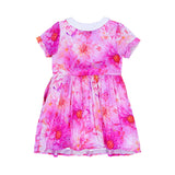 Escada Kids Girls' Floral Delight floral Pink Dress