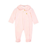 Escada Kids New Born Girl's Pink Set of Sleepsuit & Hat