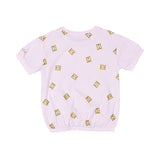 Escada Kids Girls' Playful Logo Pink T-Shirt