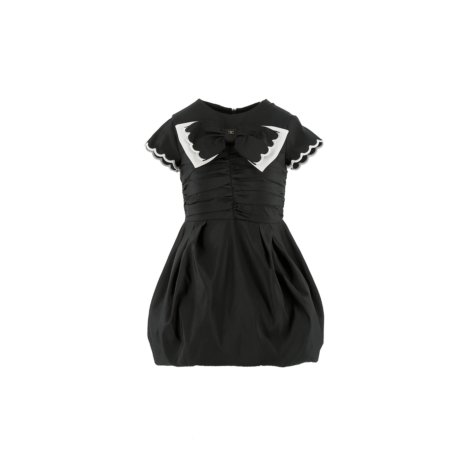 Elisabetta Franchi Kids Girl's Black & White Dress | GCC | Kids and Teens | Kids and Teens Dresses | Kids and Teens Girl Dresses | Kids Clothing | Kids Fashion | Kids Girls (3 YRS -16 YRS) | Kids Teen Collection | new-season-2025 Elisabetta Franchi Kids Girl's Black & White Dress | GCC | Kids and Teens | Kids and Teens Dresses | Kids and Teens Girl Dresses | Kids Clothing | Kids Fashion | Kids Girls (3 YRS -16 YRS) | Kids Teen Collection | new-season-2025