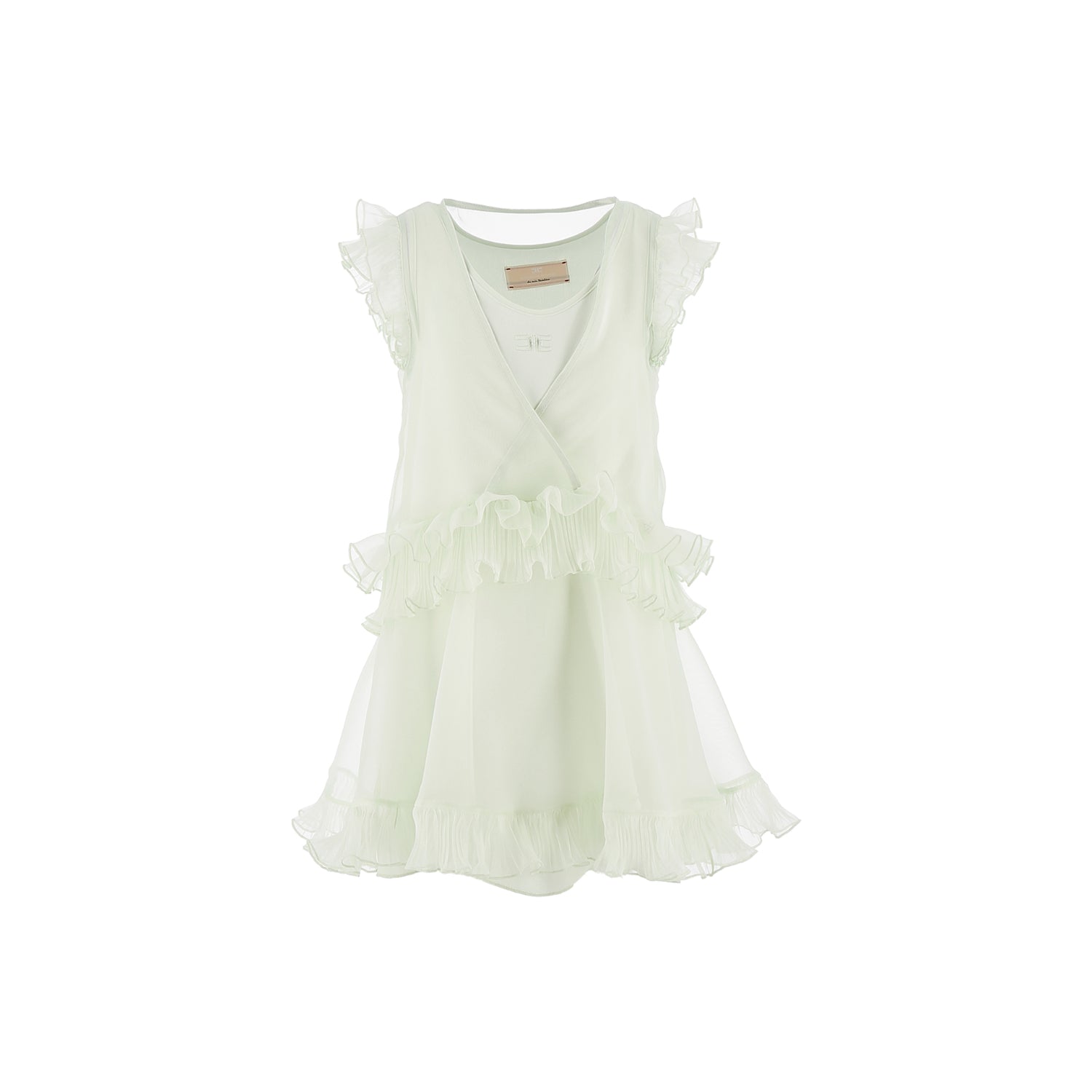 Elisabetta Franchi Kids Girl's White Dress | GCC | Kids and Teens | Kids and Teens Dresses | Kids and Teens Girl Dresses | Kids Clothing | Kids Fashion | Kids Girls (3 YRS -16 YRS) | Kids Teen Collection | new-season-2025 Elisabetta Franchi Kids Girl's White Dress | GCC | Kids and Teens | Kids and Teens Dresses | Kids and Teens Girl Dresses | Kids Clothing | Kids Fashion | Kids Girls (3 YRS -16 YRS) | Kids Teen Collection | new-season-2025