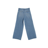 Elisabetta Franchi Kids Girl's Blue Denim Trouser