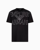 Emporio Armani Men's Black Logo T-Shirt