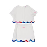 Emilio Pucci Kids Girl's Ivory Set of Top & Skirt
