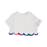 Emilio Pucci Kids Girl's Ivory Set of Top & Skirt