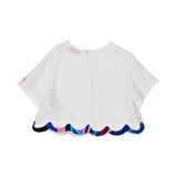 Emilio Pucci Kids Girl's Ivory Set of Top & Skirt