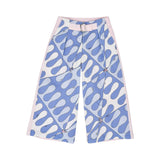 Emilio Pucci Kids Girl's Ivory & Light Blue Set of Top & Trouser