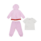 Emilio Pucci Kids Baby Girl's White & Pink Jogging Suit
