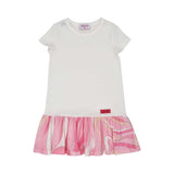 Emilio Pucci Kids Girl's Ivory T-Shirt Dress