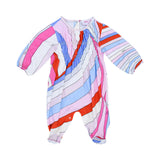 Emilio Pucci Kids Girls Sleepsuit Set