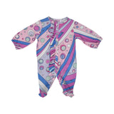 Emilio Pucci Kids New Born Girl's Set of Sleepsuit & Hat & Bib