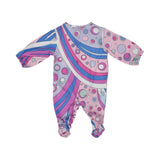Emilio Pucci Kids New Born Girl's Set of Sleepsuit & Hat & Bib