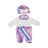 Emilio Pucci Kids New Born Girl's Set of Sleepsuit & Hat