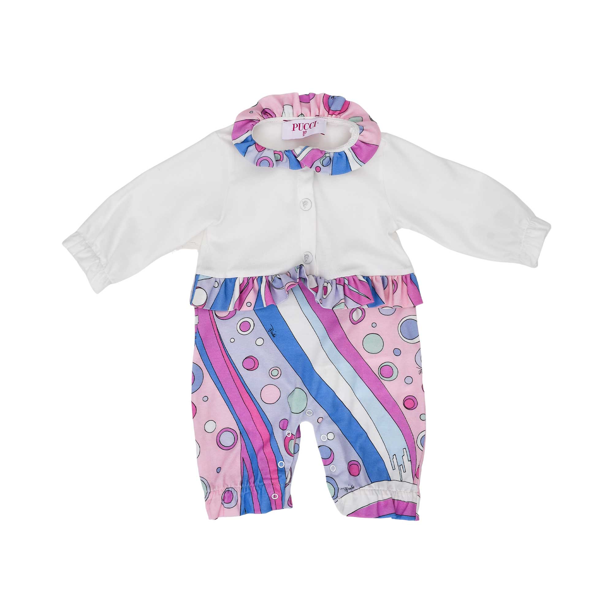 Emilio Pucci Kids New Born Girl's Set of Sleepsuit & Hat | New Born | New Born Babysuits | New Born Girl (0M - 9M) | New Born Girl Babysuits | Set Sleepsuit | Set Sleepsuit & Hat | Sleepsuit Set Emilio Pucci Kids New Born Girl's Set of Sleepsuit & Hat | New Born | New Born Babysuits | New Born Girl (0M - 9M) | New Born Girl Babysuits | Set Sleepsuit | Set Sleepsuit & Hat | Sleepsuit Set