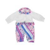 Emilio Pucci Kids New Born Girl's Set of Sleepsuit & Hat